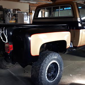 Rear view pinstripes