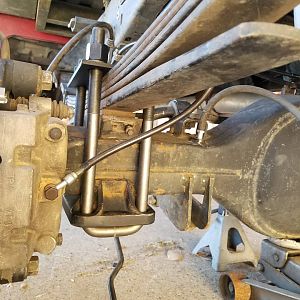 Axle Installed 1