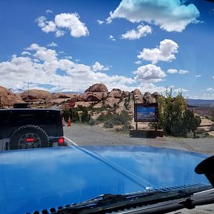 Entering the Park