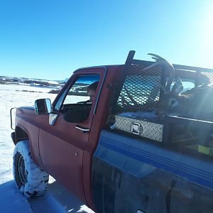 No problem. Just load it up on the tool box and strap him down