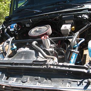 Finished engine bay 2
