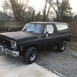 A little fresh paint never hurt looks a hell of a lot better