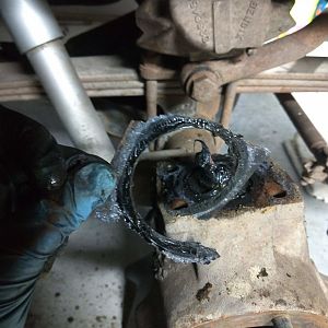 Old Upper Kingpin Cap Gasket