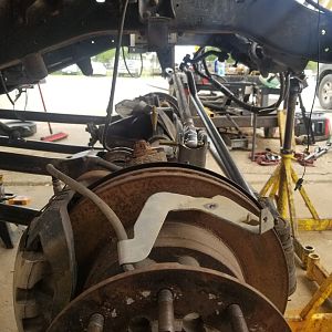 Panhard clearance