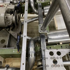 Crossover Tubes - Tacked and complete