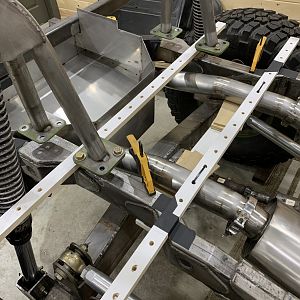 Bedfloor Support layout for hangers