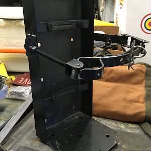 CO2 bottle bracket
