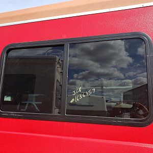 New windows in place and top painted.