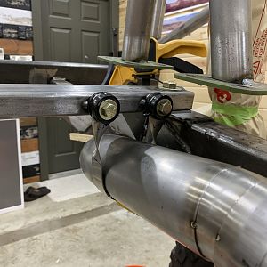 Straps & Xmember Installed
