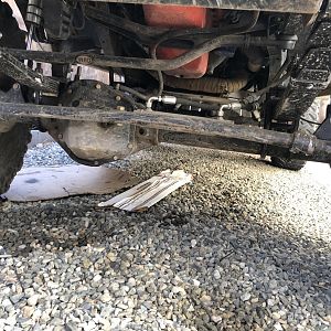 Bent Tie Rod