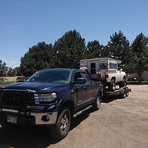 Loaded for home.