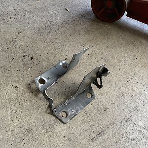 Cab support removed - tuition pile