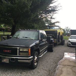 Towed to my new place