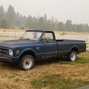 1968 k10 "Sky Wolf" day of sale