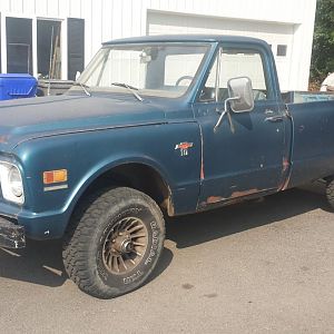 1968 k10 "Sky Wolf" front 3/4