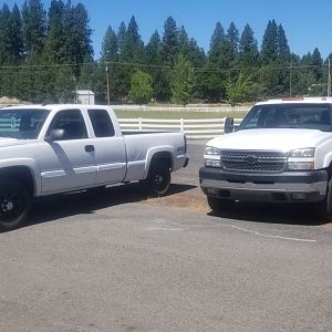 05 Duramax WFO SAS before front 3/4