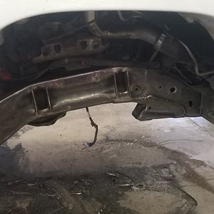 05 Duramax WFO SAS frame stripped