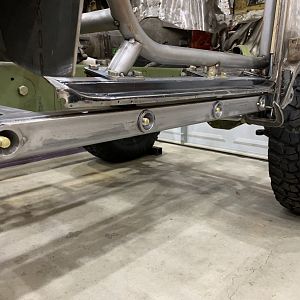 Bolts in tapered holes