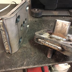 double stacked spirng plates