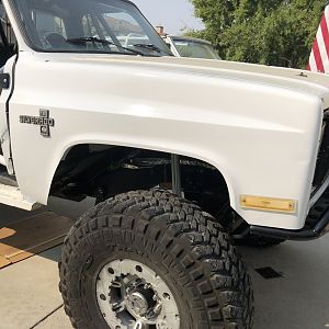 new fender painted 2