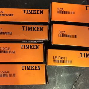 D60 Hub Bearings and Seals
