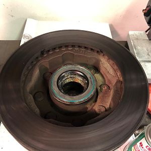 new hub bearings and seal