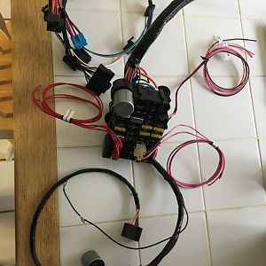 Custom dash harness