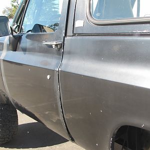 side shot, paint and body