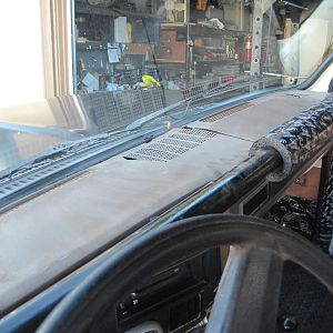 dash has cracks, needs to be replaced