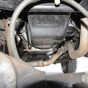 under from front