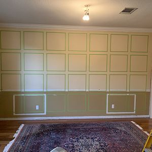 Dining Room - Final Tape Design