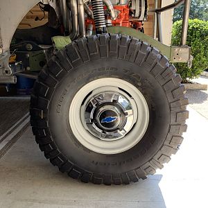 New 1972 Hubcaps