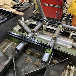 Sparco Rails in place