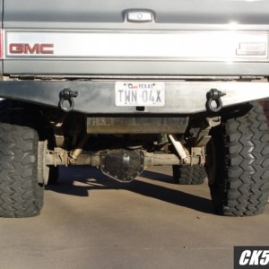 4x4 Iron rear bumper