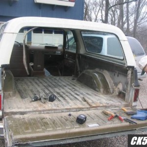 Interior removed