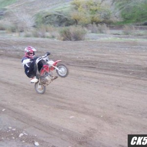 50 wheelie