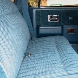 1991 V2500 Suburban Back Seat