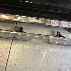 Old vs new bumper