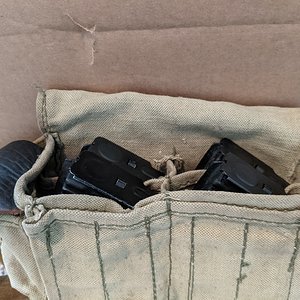 Steel 40s in Soviet RPK74 pouch