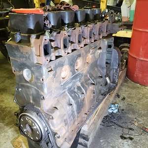 Stripped engine