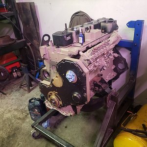 Timing Cover On