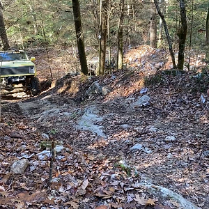 Slick stair step climb
