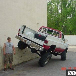 parking lot wheelin 5