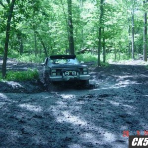 me coming out of mud hole