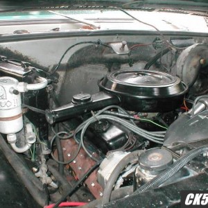 right side engine