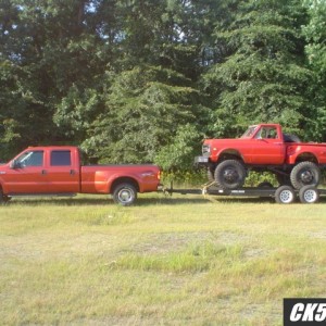 picking up a new rig