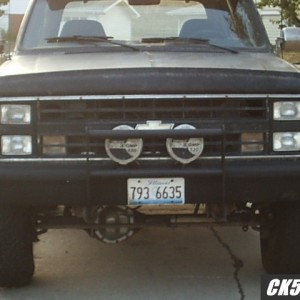 new front grill guard and paint