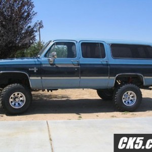 Just lifted with new wheels and tires