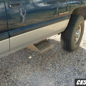 Peterbilt step modified