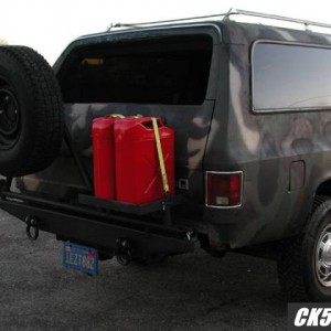 Tire carrier bumper1